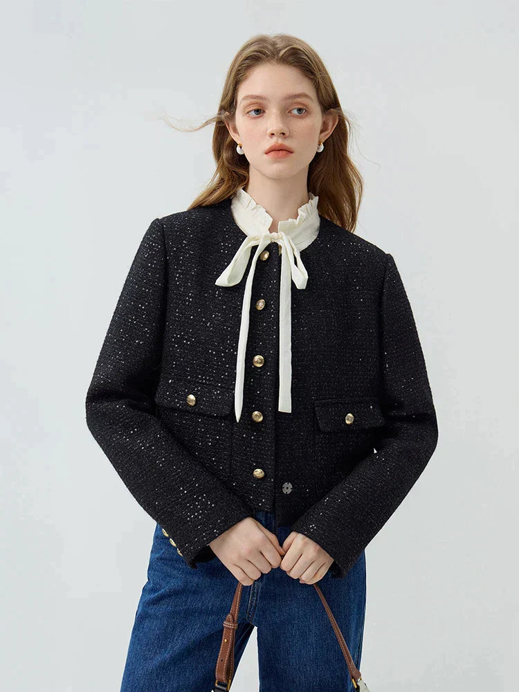 Luxury blazer and skirt set