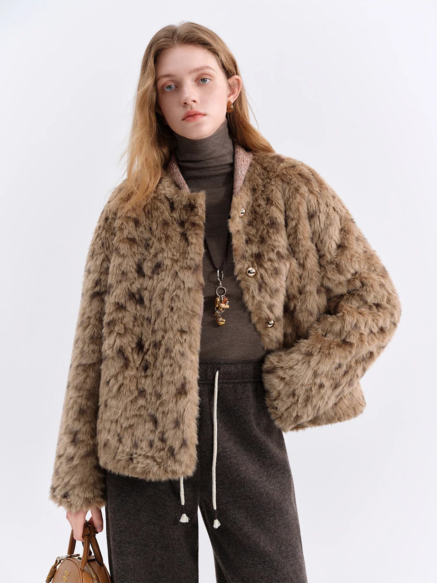 Leopard Fur Jacket