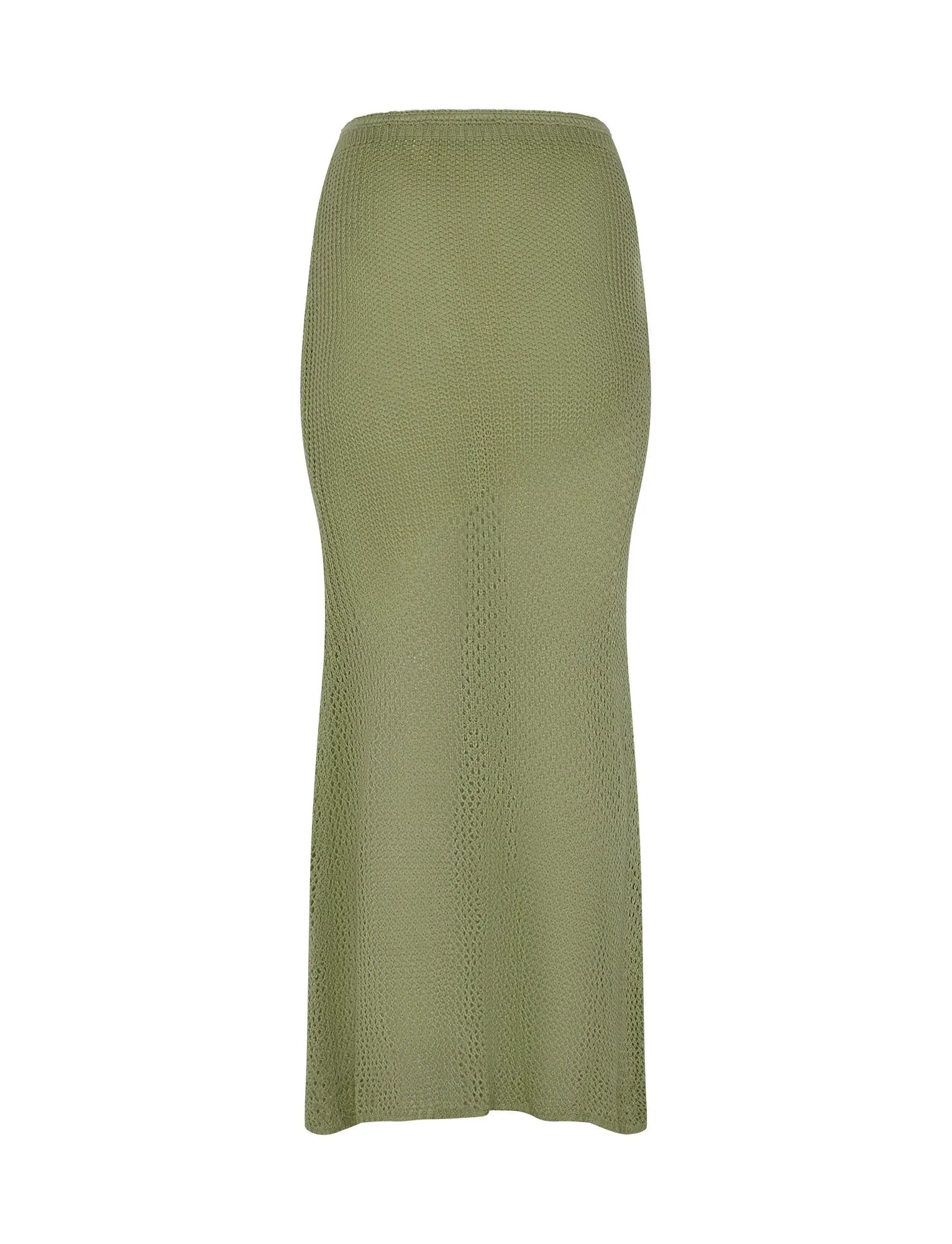 Luxury knitted summer top with skirt