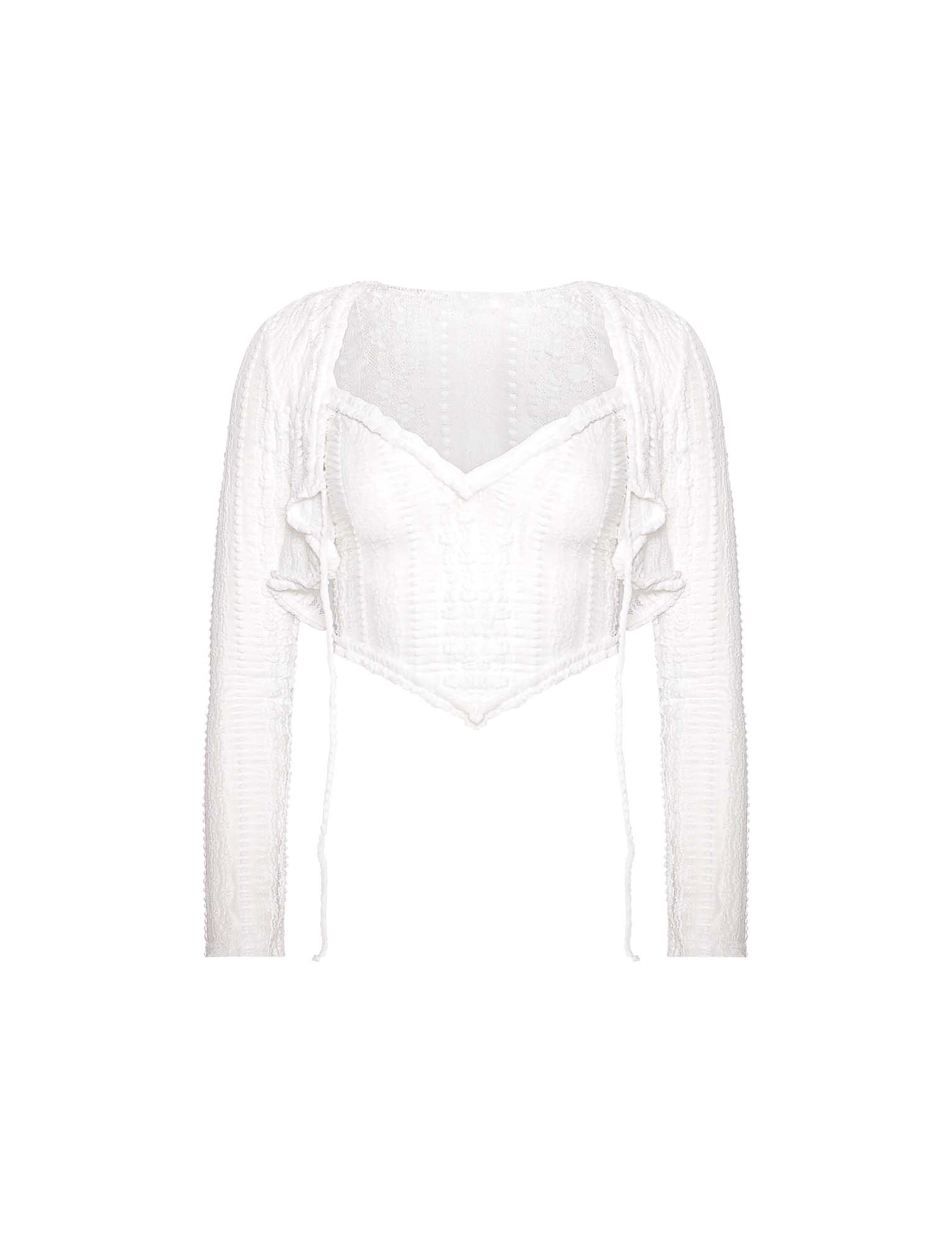 Elegant crop top