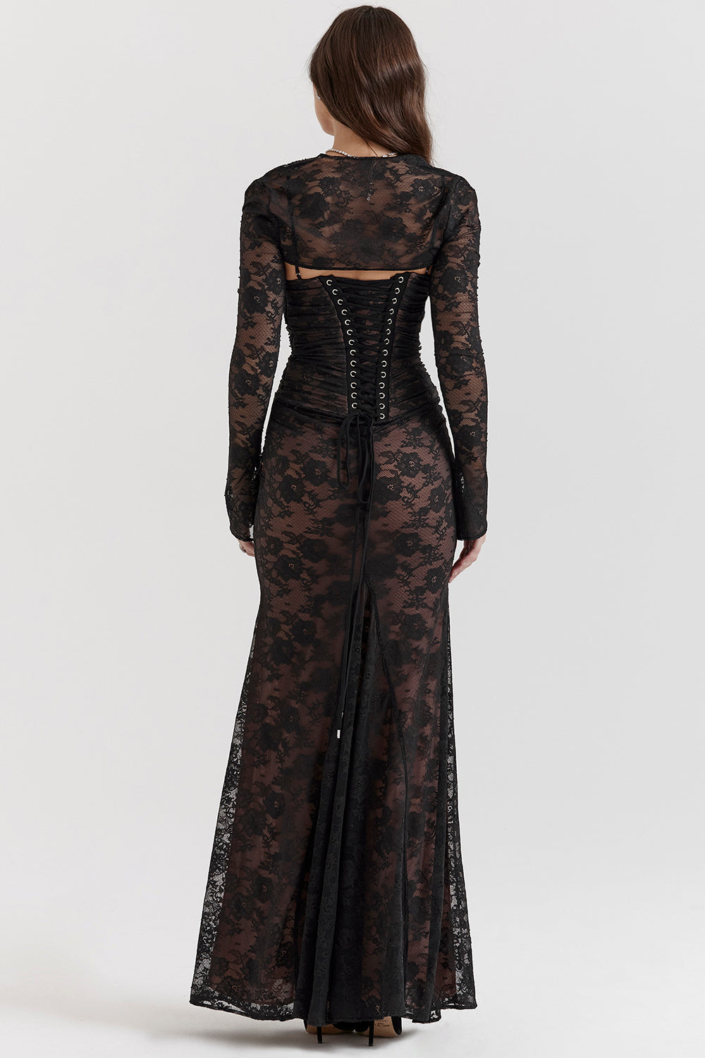 Lace maxi dress