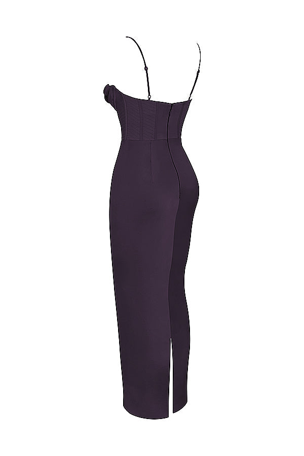 Elegant corset maxi dress