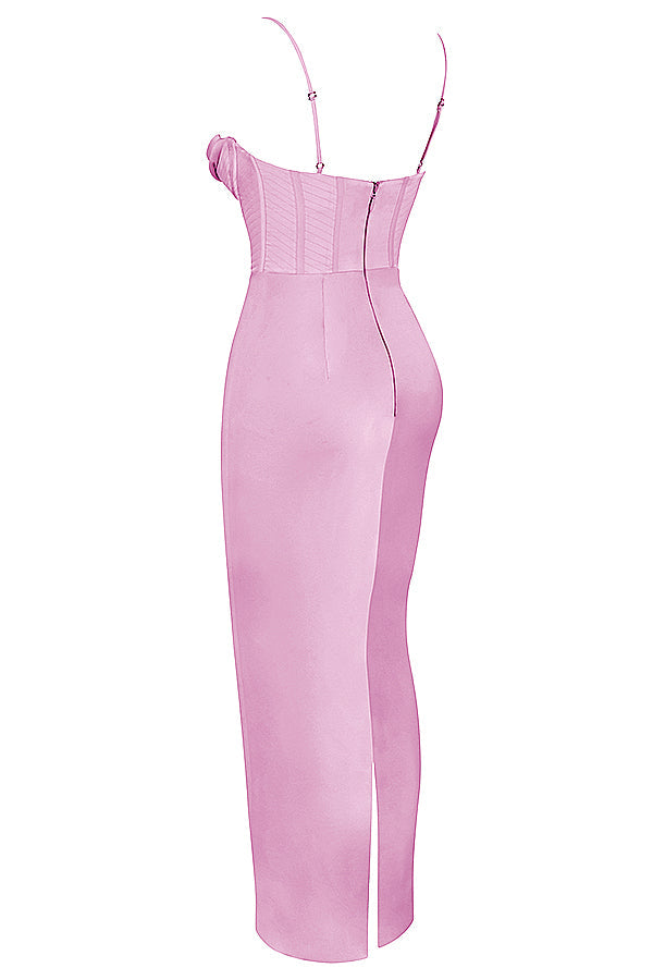 Elegant corset maxi dress