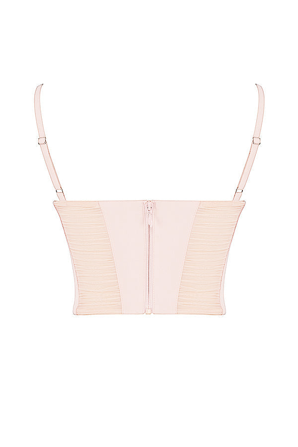 Peony gathered corset