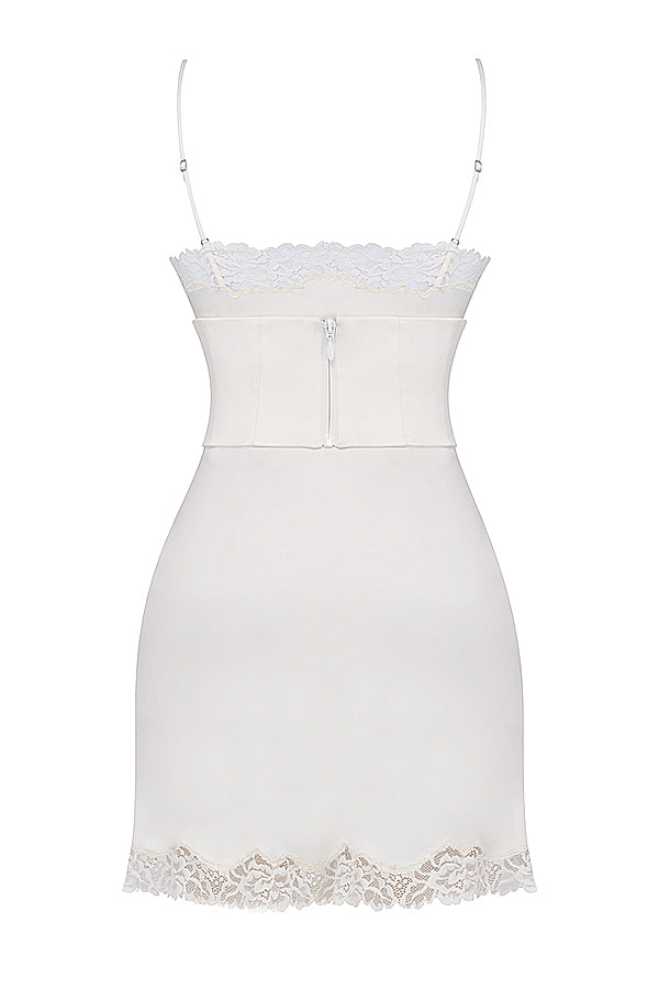 Satin slip dress