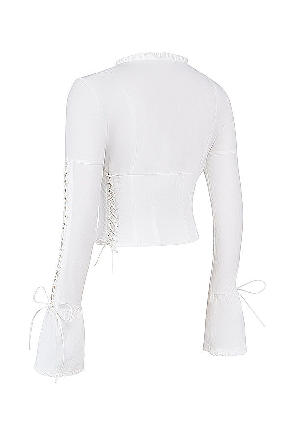 White lace top