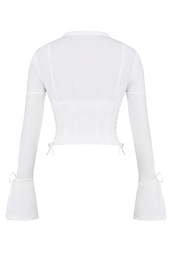 White lace top