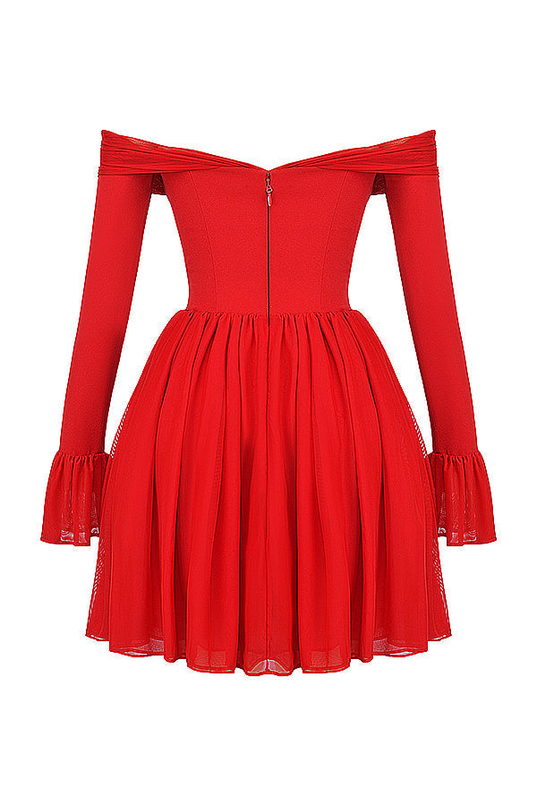 Off shoulder dress